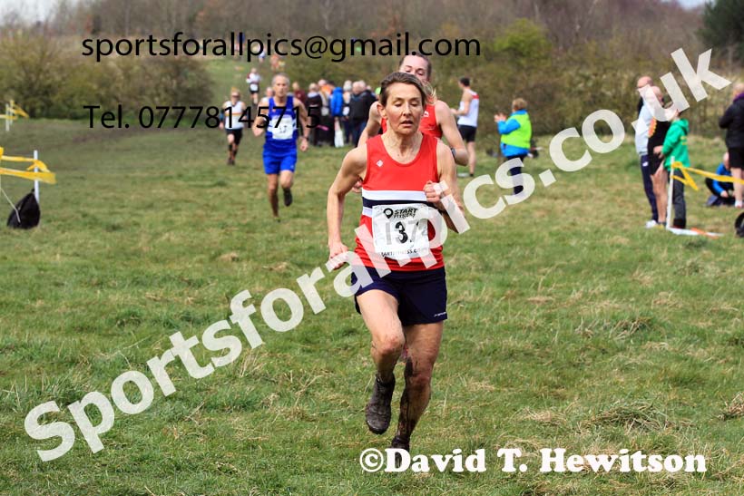 Womens and Mens 65+ in the 2023 BMAF Cross Country Champs., Wallsend. Photo: David T. Hewitson/Sports for All Pics